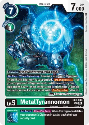 EX8-043 MetalTyrannomon, UC