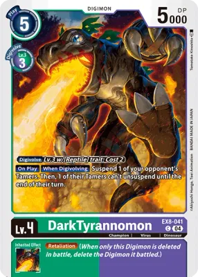 EX8-041 DarkTyrannomon, C