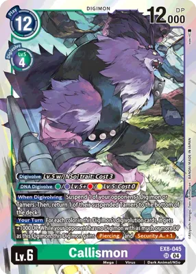 EX8-045 Callismon, SR