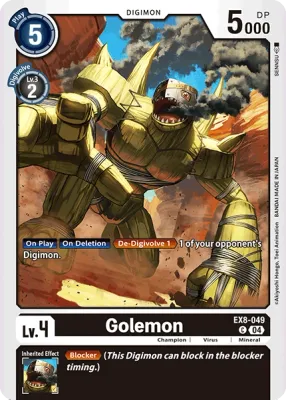 EX8-049 Golemon, C