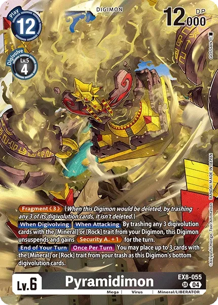 EX8-055 Pyramidimon, SR