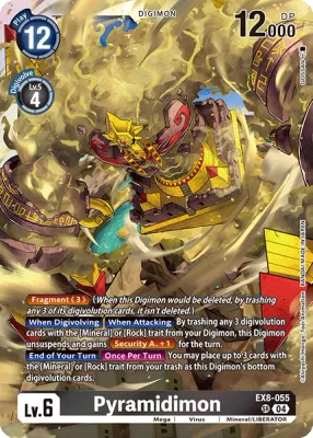 EX8-055 Pyramidimon, SR