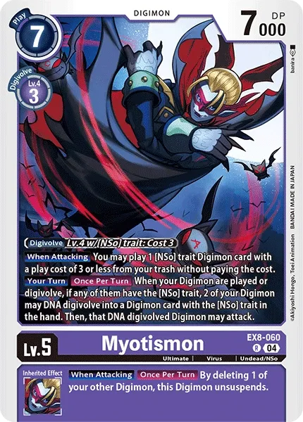 EX8-060 Myotismon, R