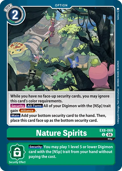 EX8-069 Nature Spirits, UC