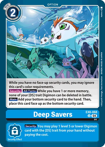 EX8-068 Deep Savers, UC