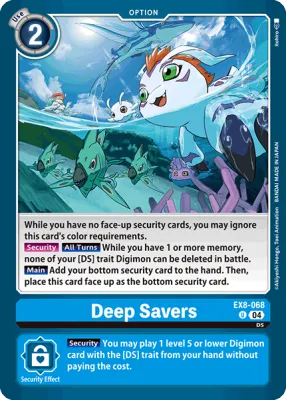 EX8-068 Deep Savers, UC