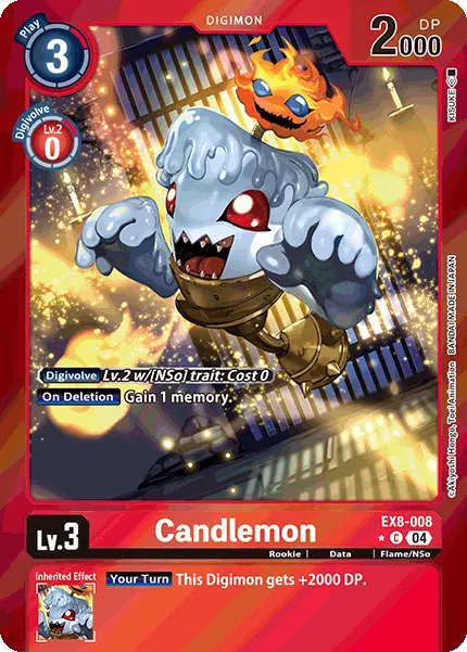 EX8-008 Candlemon, Limited C