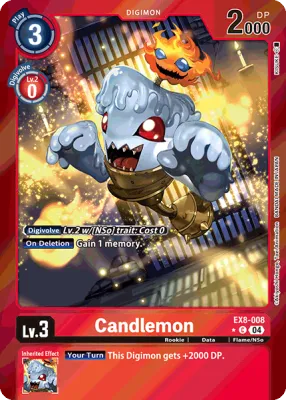 EX8-008 Candlemon, Limited C