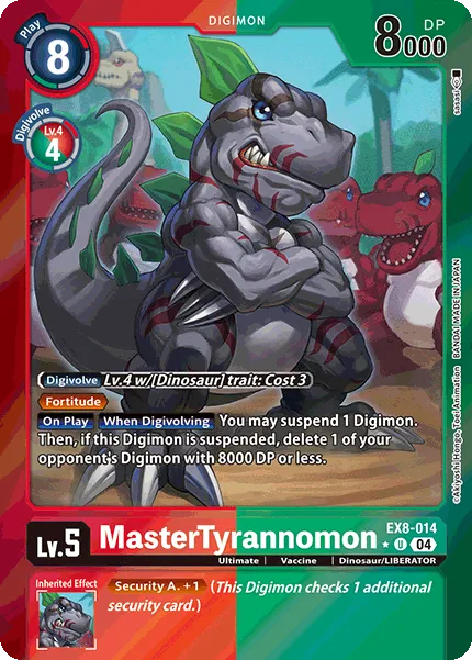 EX8-014 MasterTyrannomon, Limited UC