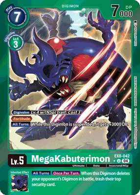 EX8-042 MegaKabuterimon, Limited UC