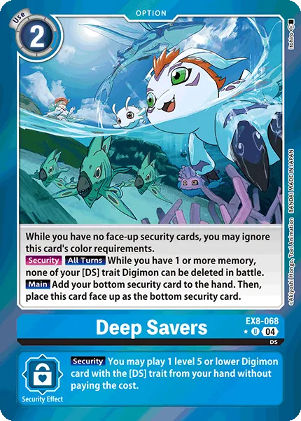 EX8-068 Deep Savers, Limited UC