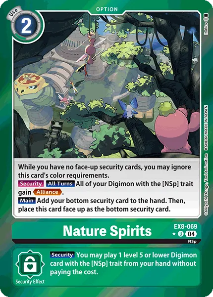 EX8-069 Nature Spirits, Limited UC