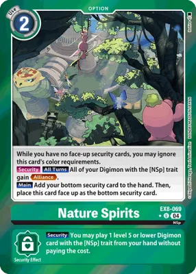 EX8-069 Nature Spirits, Limited UC
