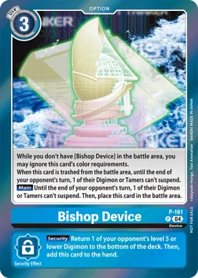 P-161 Bishop Device, Box Topper