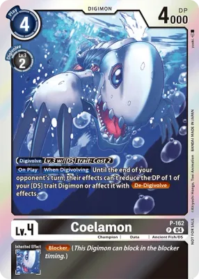 P-162 Coelamon, Box Topper