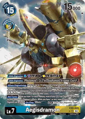 EX8-029 Aegisdramon, SR, AA