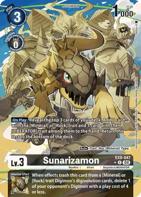 EX8-047 Sunarizamon, R, AA