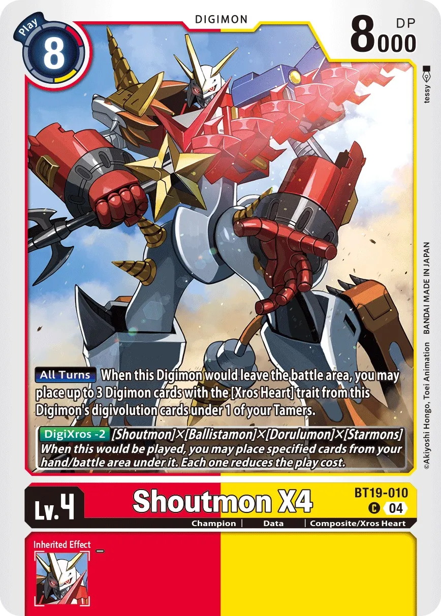 BT19-009 Shoutmon X4, C