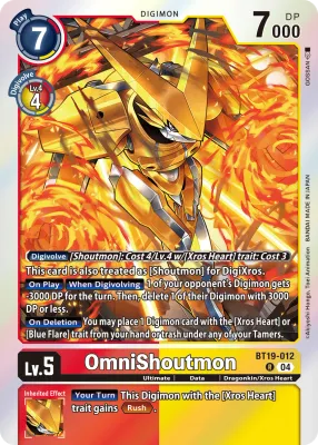BT19-012 OmniShoutmon, R