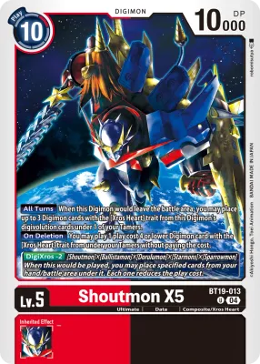 BT19-013 Shoutmon X5, UC