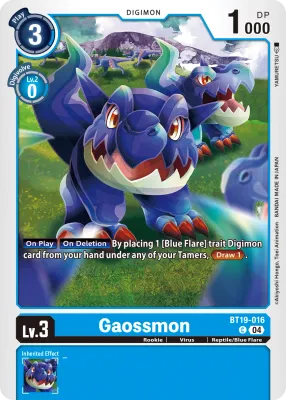 BT19-016 Gaossmon, UC