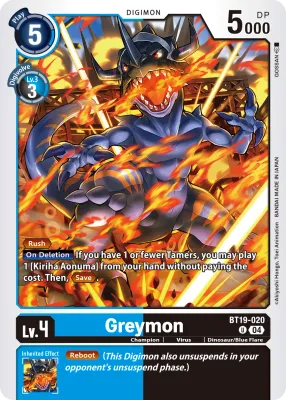 BT19-020 Greymon, UC