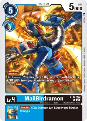 BT19-022 Mailbirdramon, C