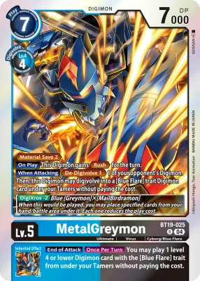 BT19-025 MetalGreymon, R