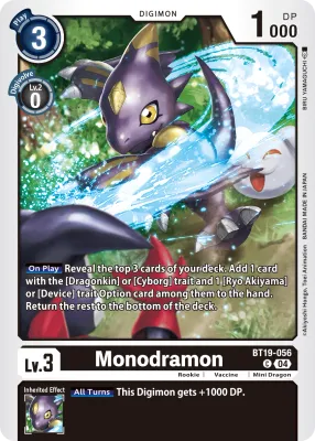 BT19-056 Monodramon, C