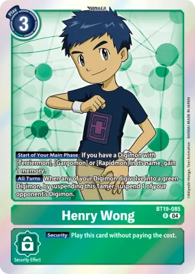 BT19-085 Henry Wong, R