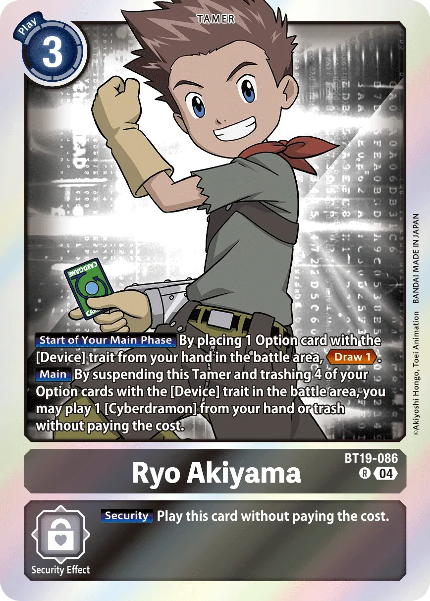 BT19-086 Ryo Akiyama, R
