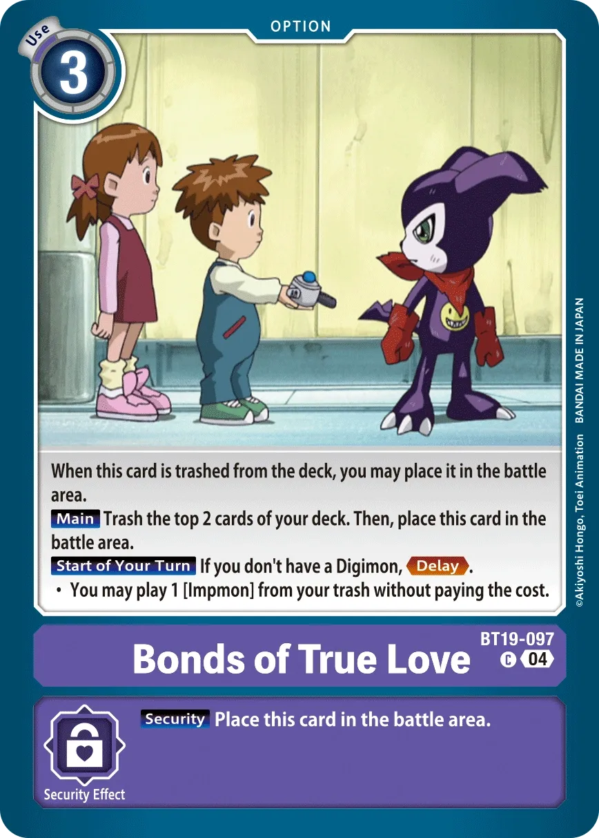 BT19-097 Bonds of True Love