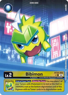 BT20-003 Bibimon, C, Box Topper
