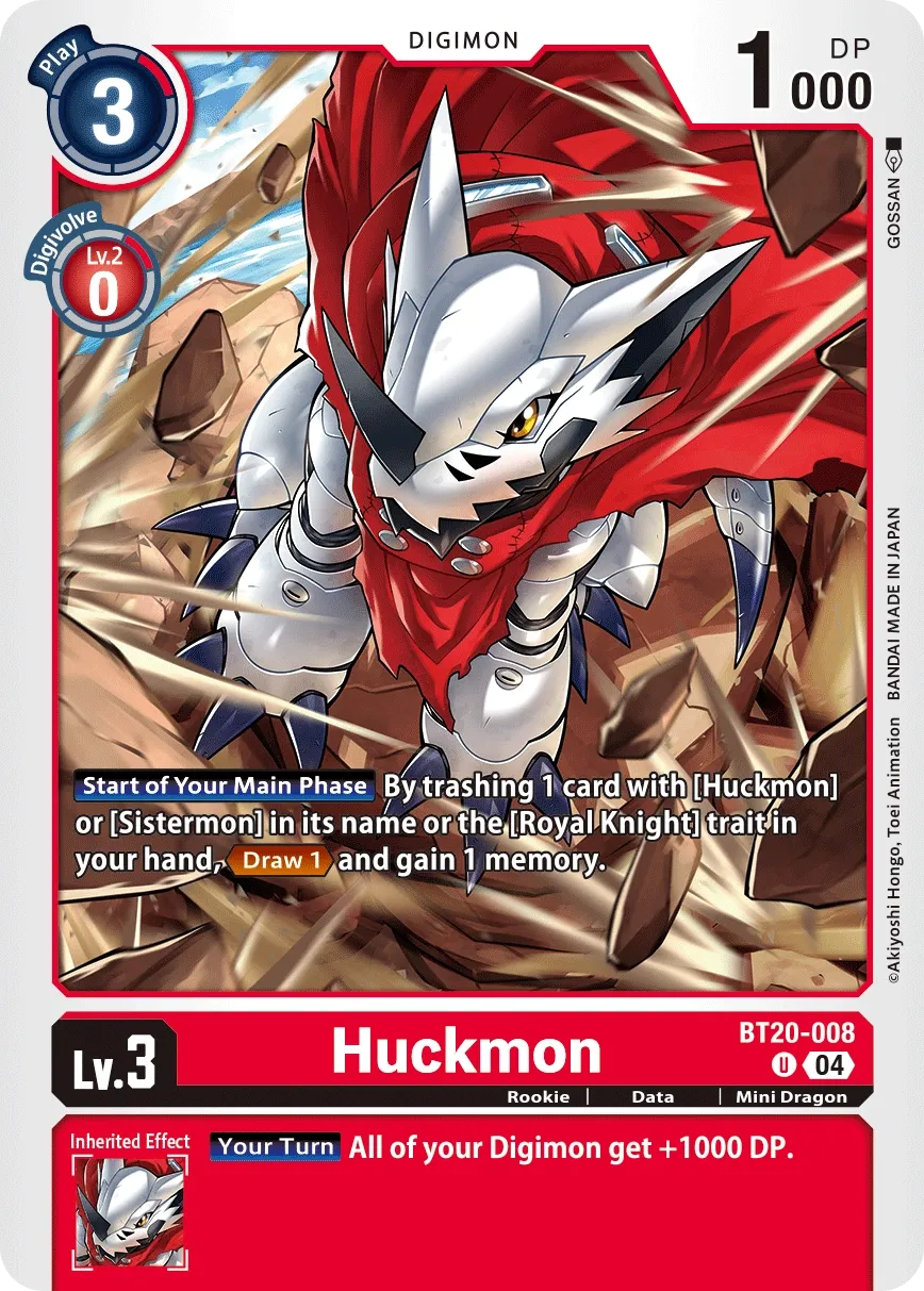 BT20-008 Huckmon, UC