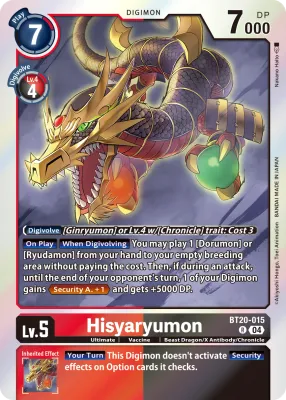 BT20-015 Hisyaryumon, R