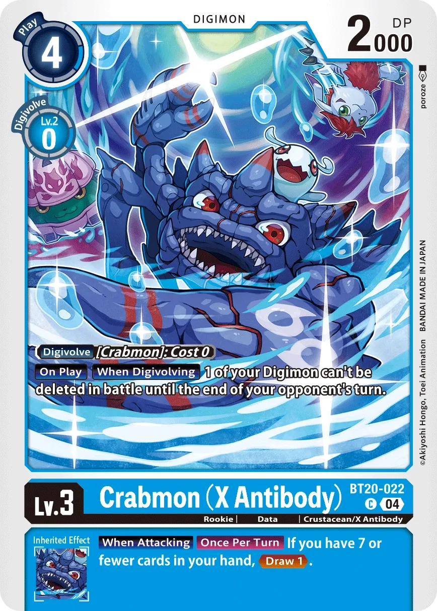 BT20-022 Crabmon X-Antibody, C
