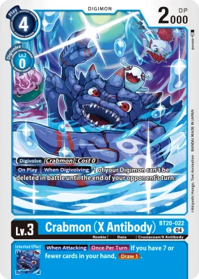 BT20-022 Crabmon X-Antibody, C