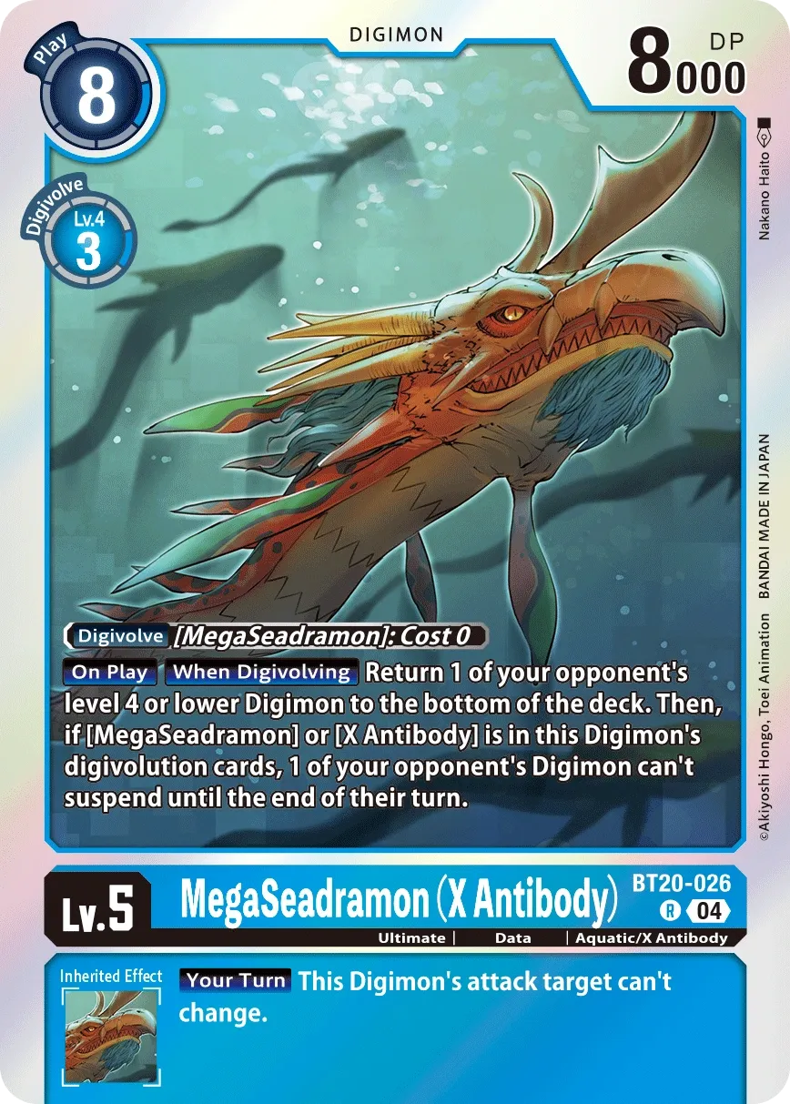 BT20-026 MegaSeadramon X-Antibody, R
