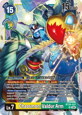 BT20-037 Chaosmon: Valdur Arm, SR
