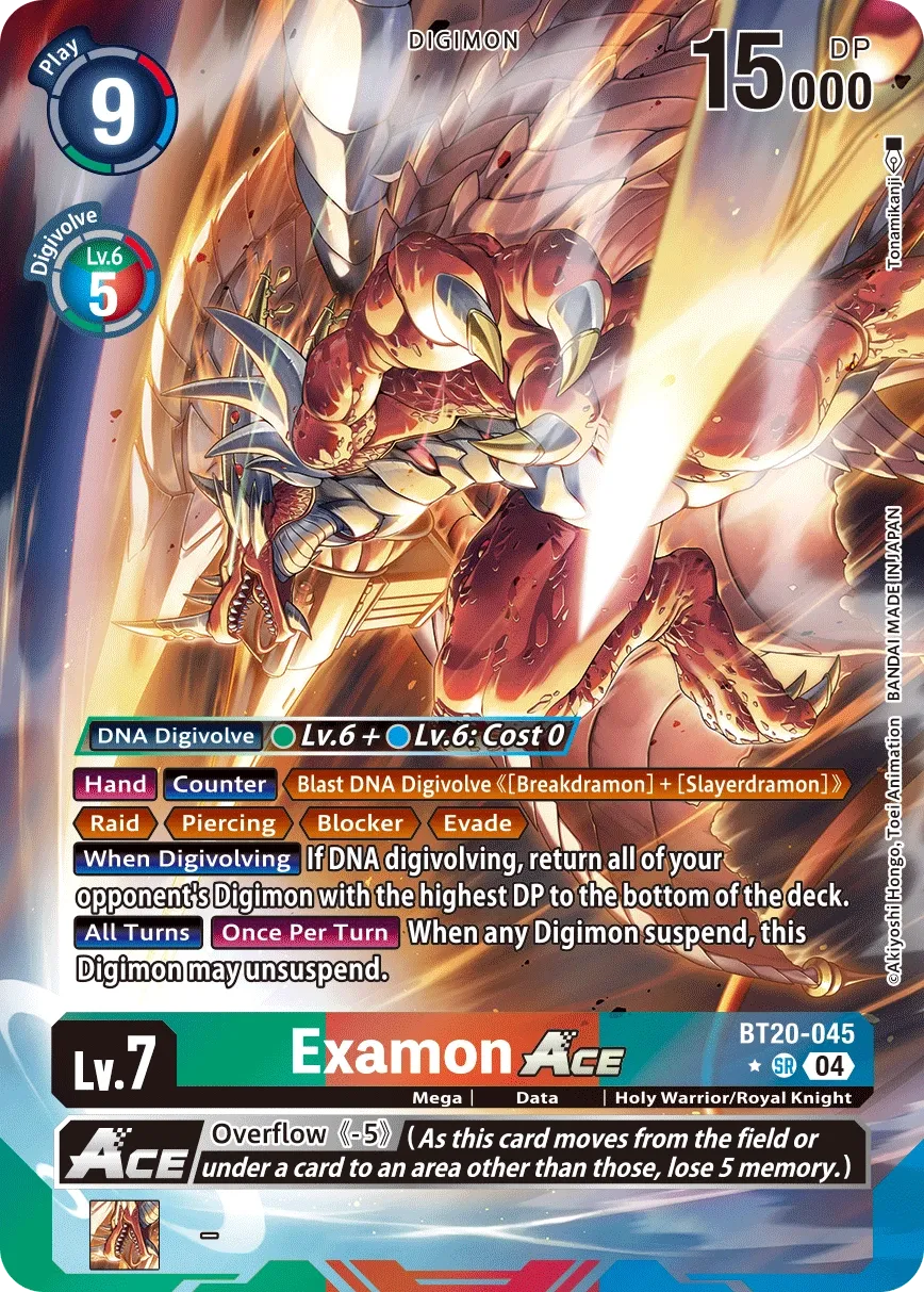 BT20-045 Examon Ace, SR, AA
