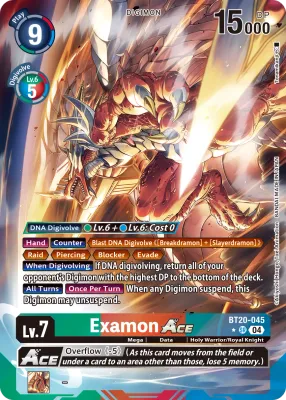 BT20-045 Examon Ace, SR, AA