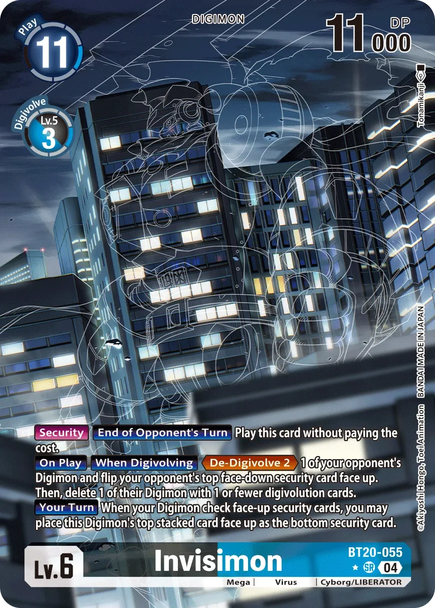 BT20-055 Invisimon, SR, AA
