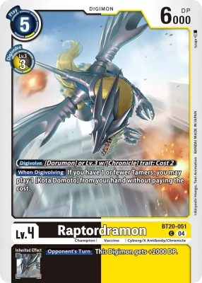 BT20-051 Raptordramon, C