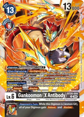 BT20-059 Gankoomon X-Antibody, R