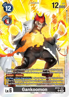 BT20-057 Gankoomon, R