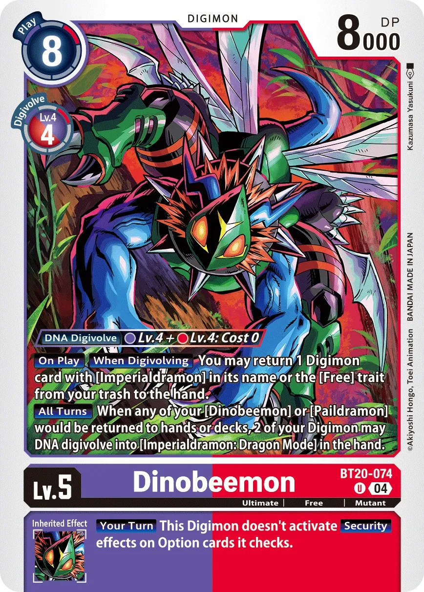 BT20-074 Dinobeemon, UC