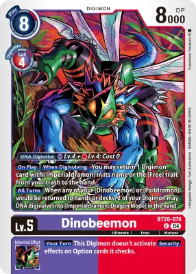 BT20-074 Dinobeemon, UC
