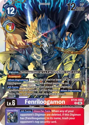 BT20-080 Fenriloogamon, R