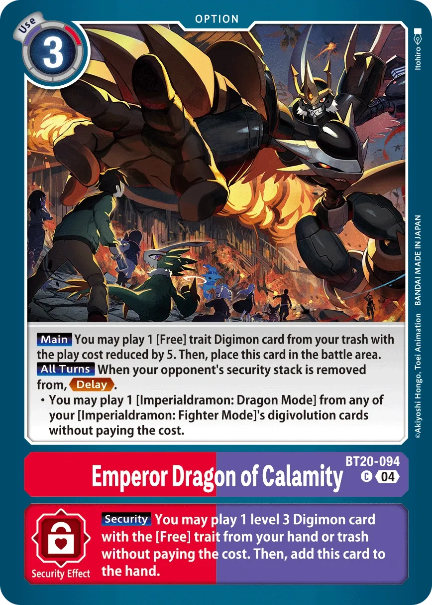 BT20-094 Emperor Dragon of Calamity, C