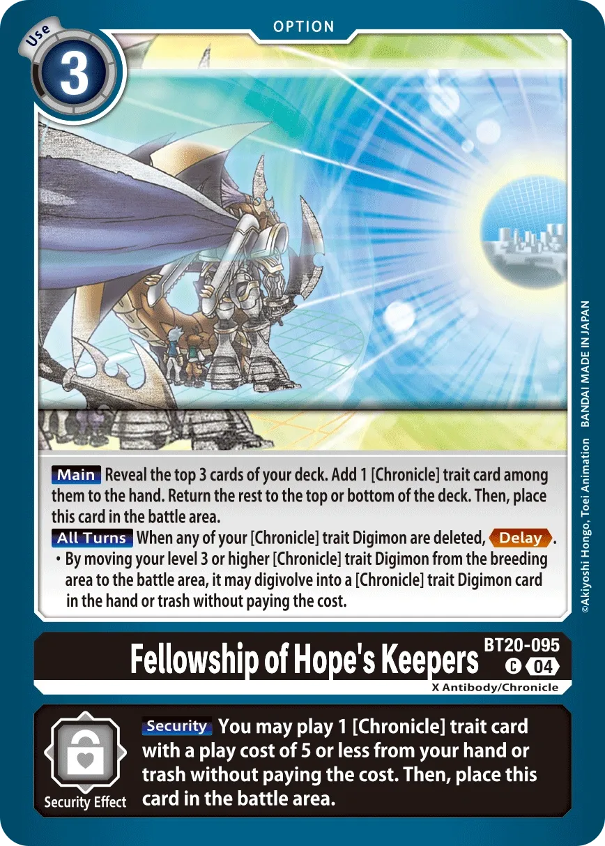 BT20-095 Fellowship of Hope&#39;s Keepers, C